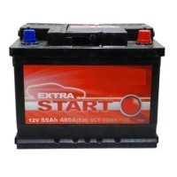 EXTRA START 55e 6СТ-55N R+ (L2)  Extra Start
