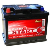 EXTRA START 60 6СТ-60N L+ (L2)  Extra Start