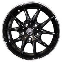 NZ Wheels F-34 6x15/5x105 D56.6 ET39 BKPL