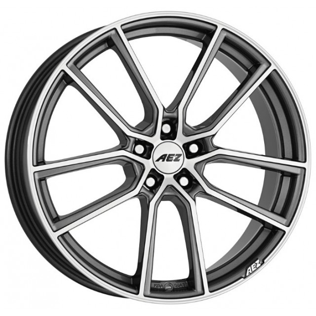 AEZ Raise 8x18/5x112 D70.1 ET40 Gunmetal Polished