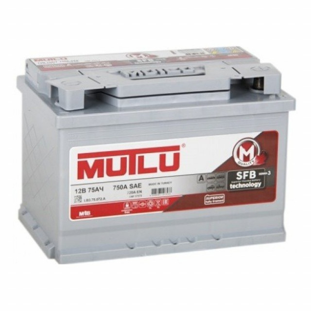 MUTLU 75e LB3.75.072.A  MUTLU -12V 75 Ah 720 (EN)
