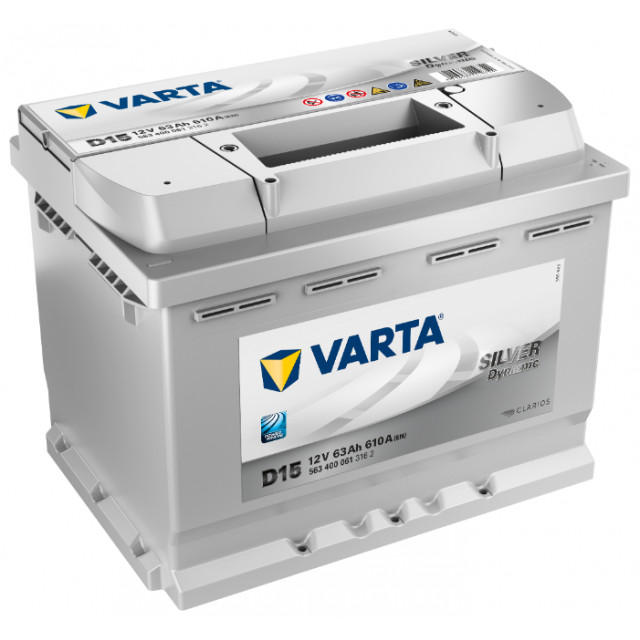 VARTA 63e 563 400 061 Silver dynamic-63Ач (D15)