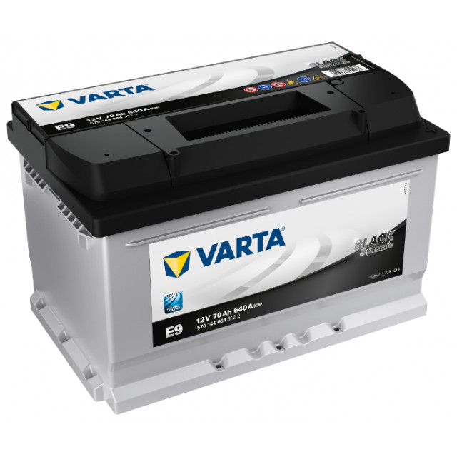 VARTA 70e 570 144 064 Black dynamic-70Ач (E9)