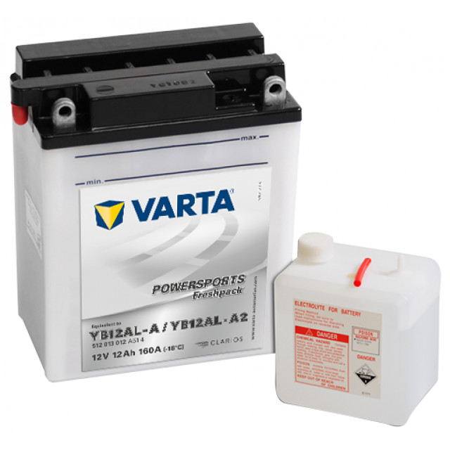 VARTA 12Ah Varta 12V 512 013 012 A514 FP