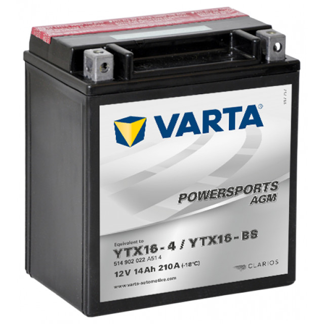 VARTA 14Ah Varta 12V 514 902 022 A514 AGM