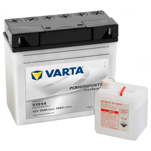 VARTA 18Ah Varta 12V 518 014 015 A514 FP