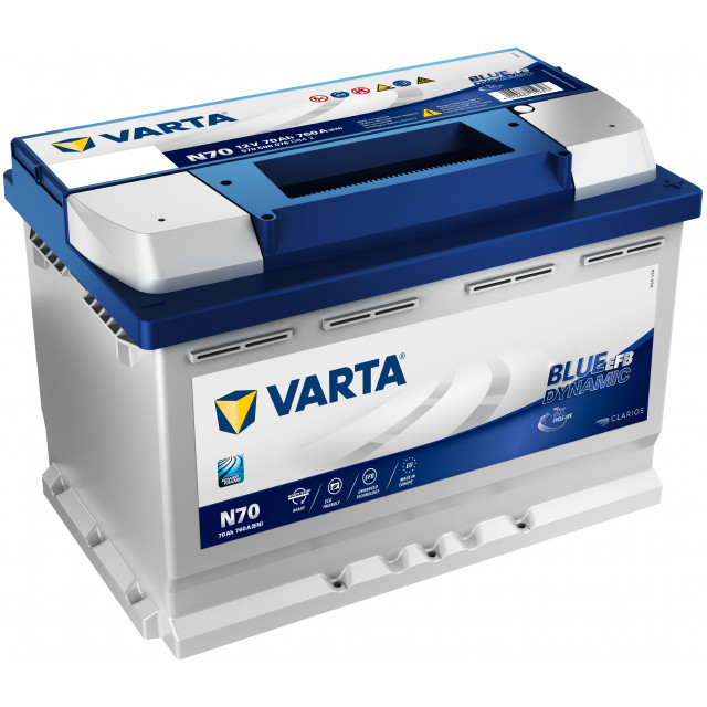 VARTA 70е 570 500 076 Blue dynamic EFB (N70)