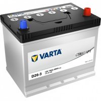 VARTA Стандарт 75e 6СТ-75.0 D26-3  VARTA Стандарт 575301068