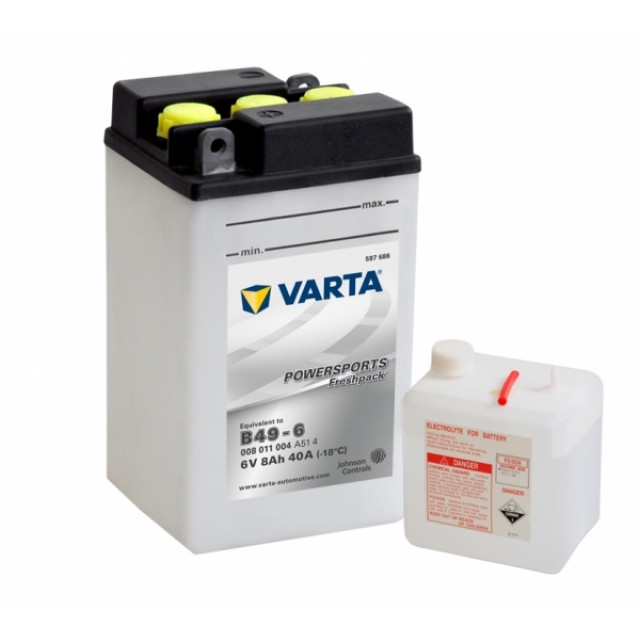 VARTA 8Ah Varta 6V 008 011 004 A514 FP