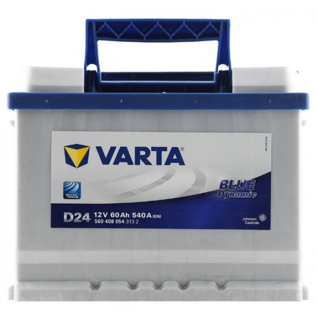 VARTA 60е 560 408 054 Blue dynamic-60Ач (D24)