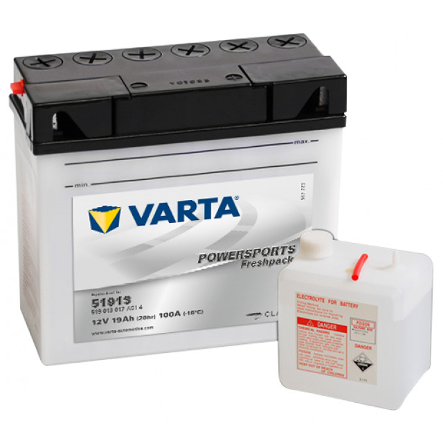 VARTA 19Ah Varta 12V 519 013 017 A514 FP